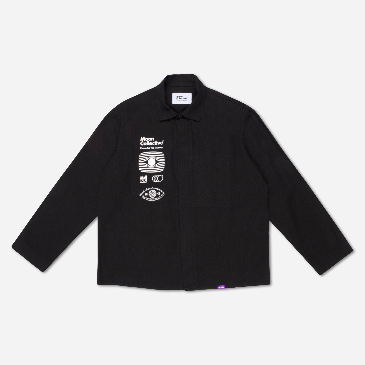 Black Chore Jacket 5B - S