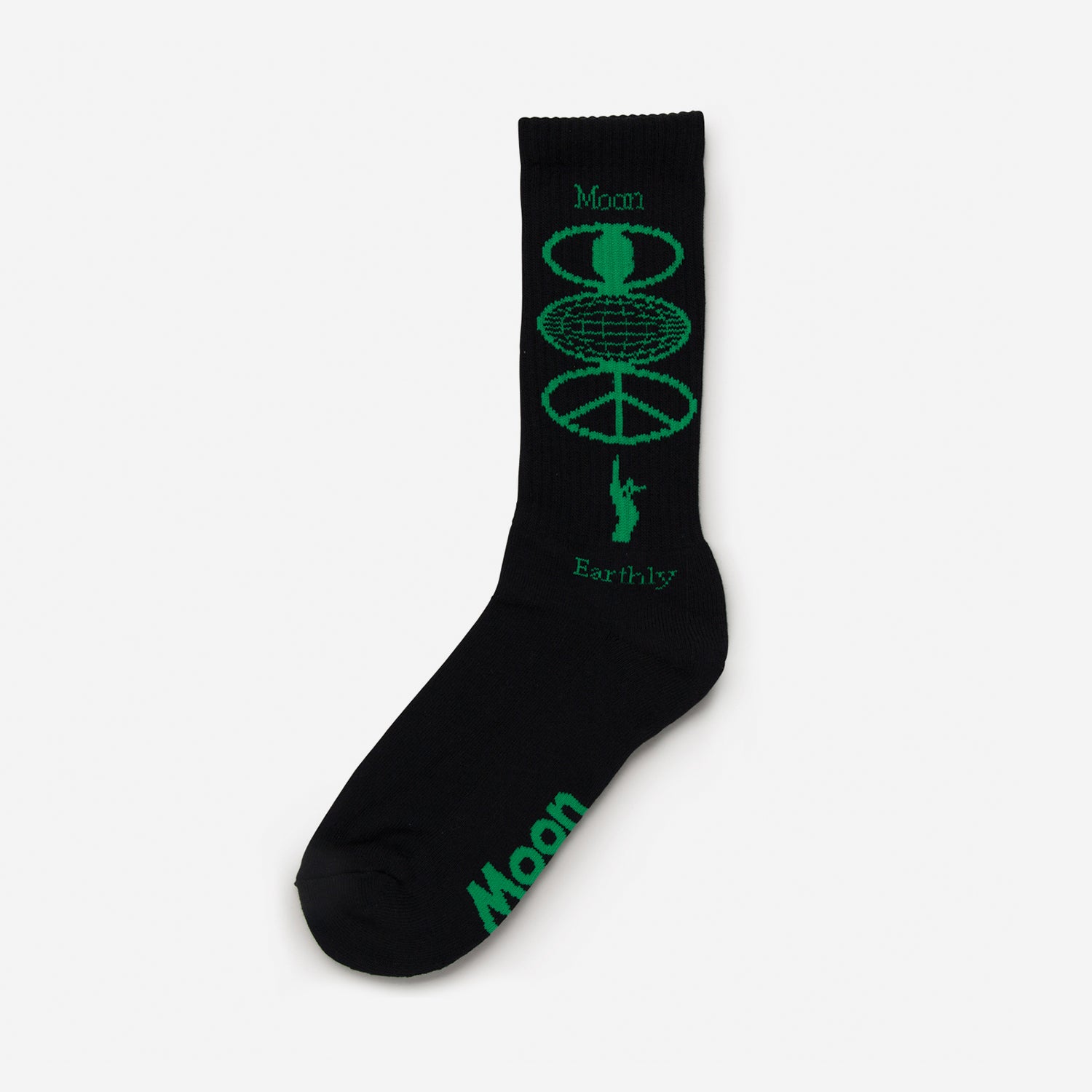 Earthly Black Socks